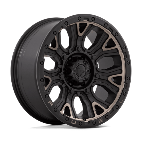 Fuel D824 TRACTION Matte Black W/ Double Dark Tint 20x9 +1 6X139.7 106.1