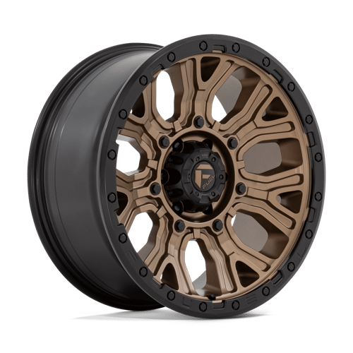 Fuel D826 TRACTION Matte Bronze W/ Black Ring 20x9 +1 6X139.7 106.1