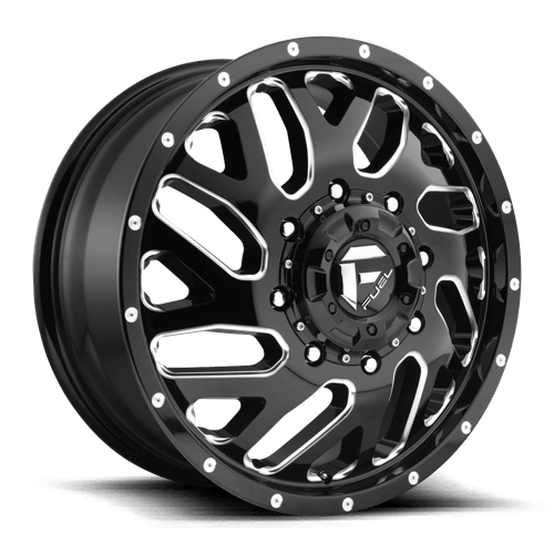 Fuel D581 TRITON Gloss Black Milled 20x8.25 +105 8X165.1 121.5