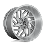 Fuel D715 TRITON PLATINUM Brushed Gun Metal Tinted Clear 22x12 -43 8X165.1 125.1