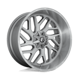 Fuel D715 TRITON PLATINUM Brushed Gun Metal Tinted Clear 26x12 -44 8X165.1 125.1