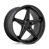 TSW LAUNCH Matte Black W/ Gloss Black Lip 20x10 +25 5X120 76.1