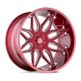 Tuff T3B Candy Red 26x14 -72 5X127 71.5