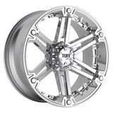 Tuff T01 Chrome 22x9.5 +15 5X127/5X139.7 78.1