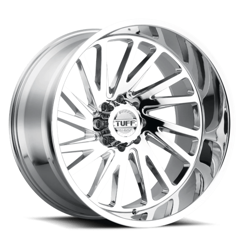 Tuff T2A Chrome 20x12 -45 5X127 71.5