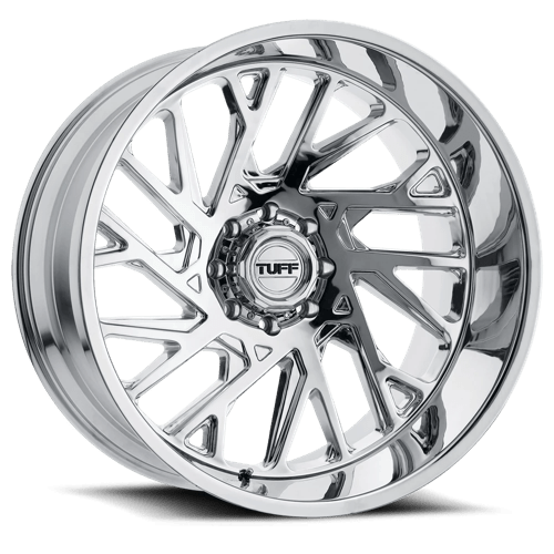 Tuff T4B Chrome 24x14 -72 8X165.1 125.1