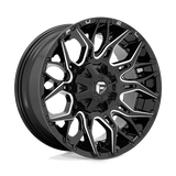 Fuel D769 TWITCH Glossy Black Milled 20x9 +01 8X180 124.3