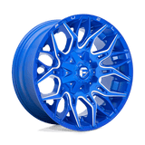 Fuel D770 TWITCH Anodized Blue Milled 22x10 -18 5X114.3/5X127 78
