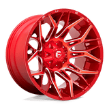 Fuel D771 TWITCH Candy Red Milled 22x12 -44 5X114.3/5X127 78