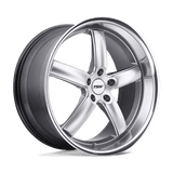 TSW STOWE Hyper Silver W/ Mirror Cut Lip 17x8 +32 5X112 72.1