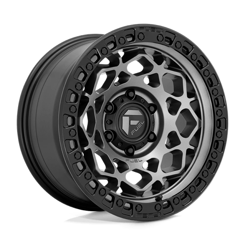Fuel D784 UNIT Gunmetal W/ Matte Black Ring 17x9 +01 5X127 71.5