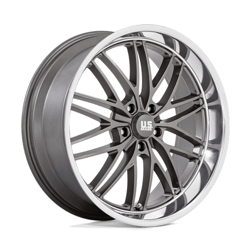 US Mag U139 SANTA CRUZ Anthracite W/ Diamond Cut Lip 22x9 +15 5X127 78