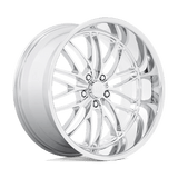 US Mag U140 SANTA CRUZ Chrome 22x10.5 +0 5X127 78