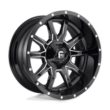 Fuel D627 VANDAL Gloss Black Milled 20x10 -19 6X135/6X139.7 106.1