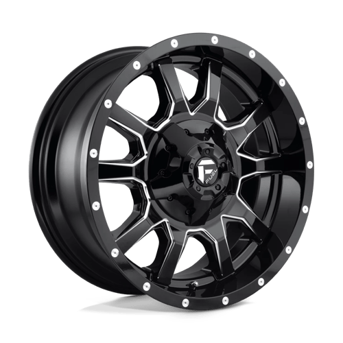 Fuel D627 VANDAL Gloss Black Milled 20x9 +20 8X180 124.2