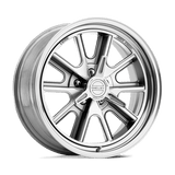 American Racing Vintage VN427 SHELBY COBRA Two-Piece Polished 17x8 +0 5X120.65 72.6