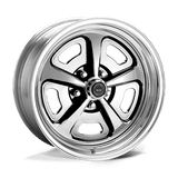 American Racing Vintage VN500 Two-Piece Polished 17x9.5 -6 5X114.3 83.06