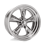American Racing Vintage VN505 TORQ THRUST II Polished 15x6 -6 5X114.3 83.06