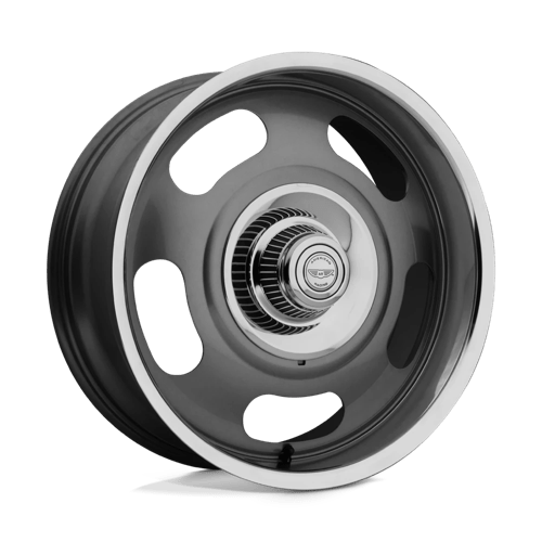 American Racing Vintage VN506 Mag Gray Center W/ Polished Lip 20x8 +0 5X120.65/5X127 78.3