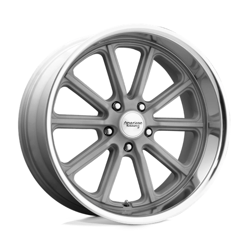 American Racing Vintage VN507 RODDER Vintage Silver W/ Diamond Cut Lip 18x8 +0 5X127 78.3