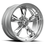 American Racing Vintage VN515 TORQ THRUST II 1 PC Polished 15x8 -18 5X120.65 83.06