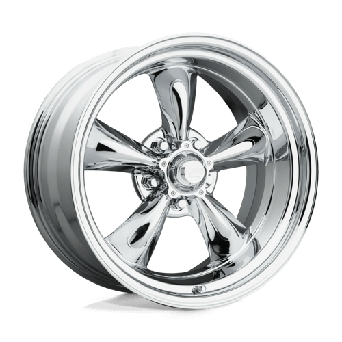 American Racing Vintage VN615 TORQ THRUST II 1 PC Chrome 15x8 -18 5X114.3 83.06