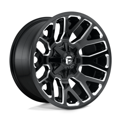 Fuel D623 WARRIOR Gloss Black Milled 20x10 -18 5X114.3/5X127 78.1