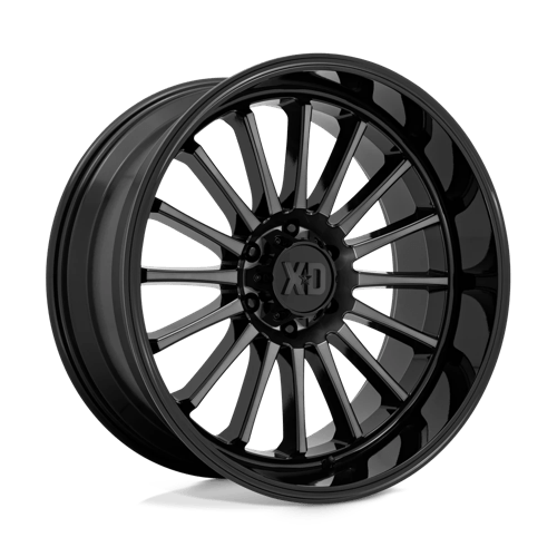 XD XD857 WHIPLASH Gloss Black W/ Gray Tint 22x10 -18 6X135 87.1