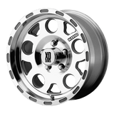 XD XD122 ENDURO Machined W/ Clear Coat 17x9 -6 5X127 83.5
