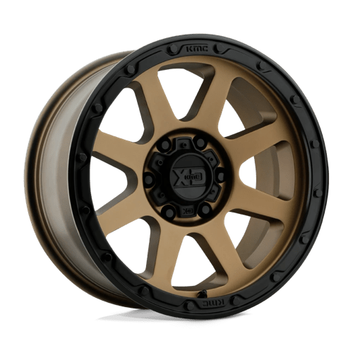 XD XD134 ADDICT 2 Matte Bronze W/ Matte Black Lip 18x8.5 +0 6X135 87.1