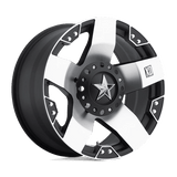 XD XD775 ROCKSTAR Machined Face W/ Blk Windows 17x8 +10 6X135/6X139.7 106.25