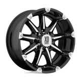 XD XD779 BADLANDS Gloss Black Machined 20x9 +18 8X165.1 125.5