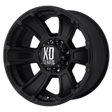 XD XD796 REVOLVER Matte Black 20x9 +18 6X139.7 106.25