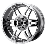 XD XD797 SPY Chrome 17x8 +18 6X139.7 106.25