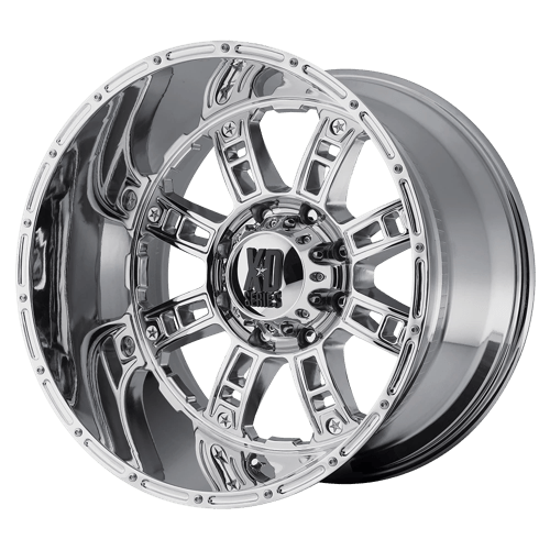 XD XD809 RIOT Chrome 20x10 -24 5X150 110.5