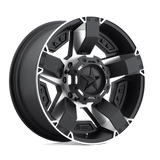 XD XD811 ROCKSTAR II Matte Black Machined W/ Accents 20x9 +0 6X135/6X139.7 106.25