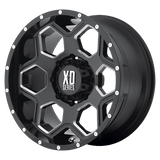 XD XD813 BATALLION Gloss Black Milled 20x10 -24 5X127 78.3