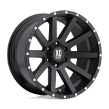 XD XD818 HEIST Satin Black 17x9 +30 5X127 78.3