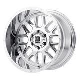 XD XD820 GRENADE Chrome 22x10 -24 6X139.7 106.25