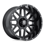 XD XD820 GRENADE Satin Black 18x9 -12 8X165.1 125.1