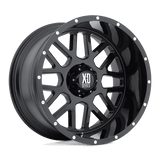 XD XD820 GRENADE Satin Black 17x9 -12 6X139.7 106.25