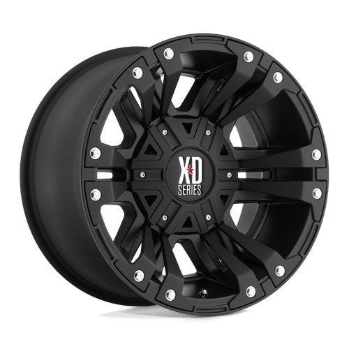 XD XD822 MONSTER II Matte Black 20x9 +0 8X165.1 130.8