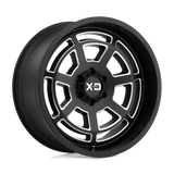 XD XD824 BONES Satin Black Milled 20x9 +18 8X170 125.5
