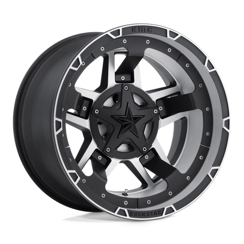 XD XD827 ROCKSTAR III Matte Black Machined 17x9 -12 8X170 125.5