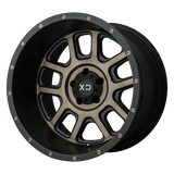 XD XD828 DELTA Matte Black W/ Dark Tint Clear 20x9 +18 5X127 72.6