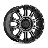 XD XD829 HOSS II Satin Black Mach W/ Gray Tint 20x9 +18 8X165.1 125.5