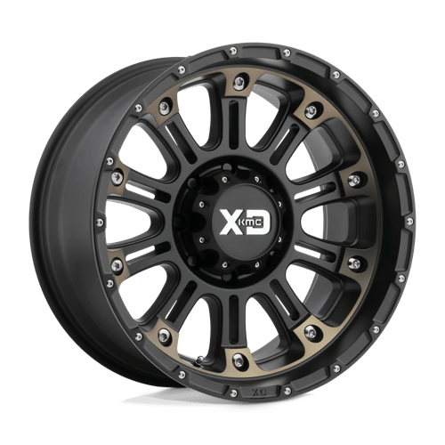 XD XD829 HOSS II Satin Black Mach W/ Dark Tint 20x9 -12 6X135 87.1