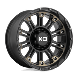 XD XD829 HOSS II Satin Black Mach W/ Dark Tint 20x9 +0 5X127 72.6