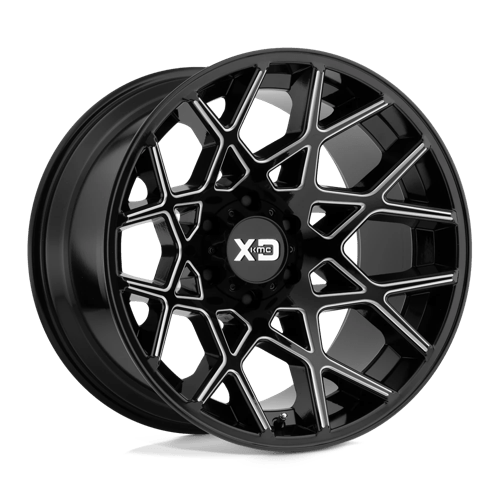 XD XD831 CHOPSTIX Gloss Black Milled 20x10 -24 6X139.7 106.25