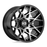 XD XD831 CHOPSTIX Gloss Black Machined 20x10 -24 8X165.1 125.5